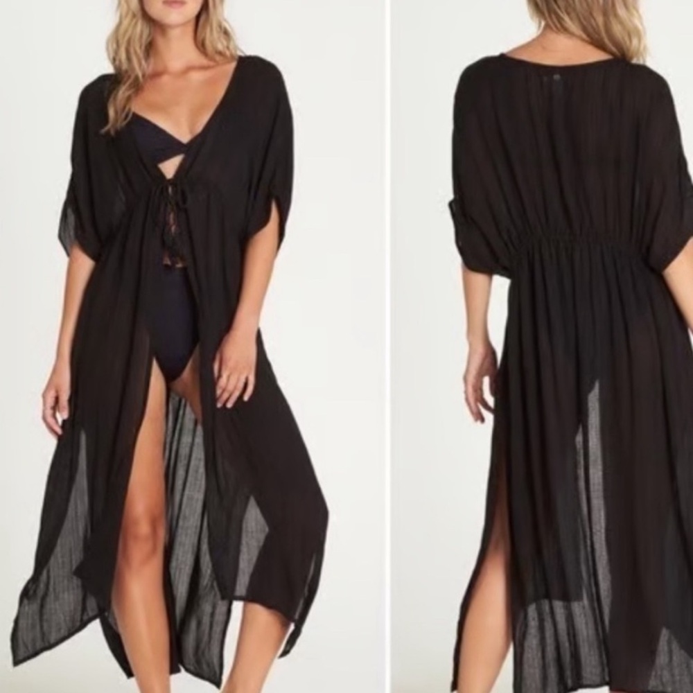 Black Women's Billabong Swim Cover-Up